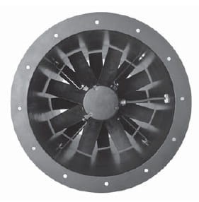 Wentylator kanałowy przeciwbieżny Turbo Deltafan 400/KAN/8-8/45/230/N/TU